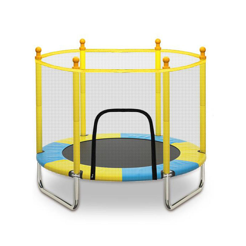 Kids Indoor Outdoor Trampoline - Safety Net Children Indoor Body Jumping