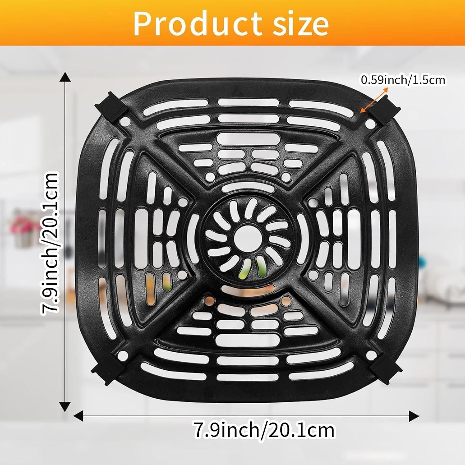 Kids Outdoor Ninja Equipment - Air Fryer Grill Pan Compatible with