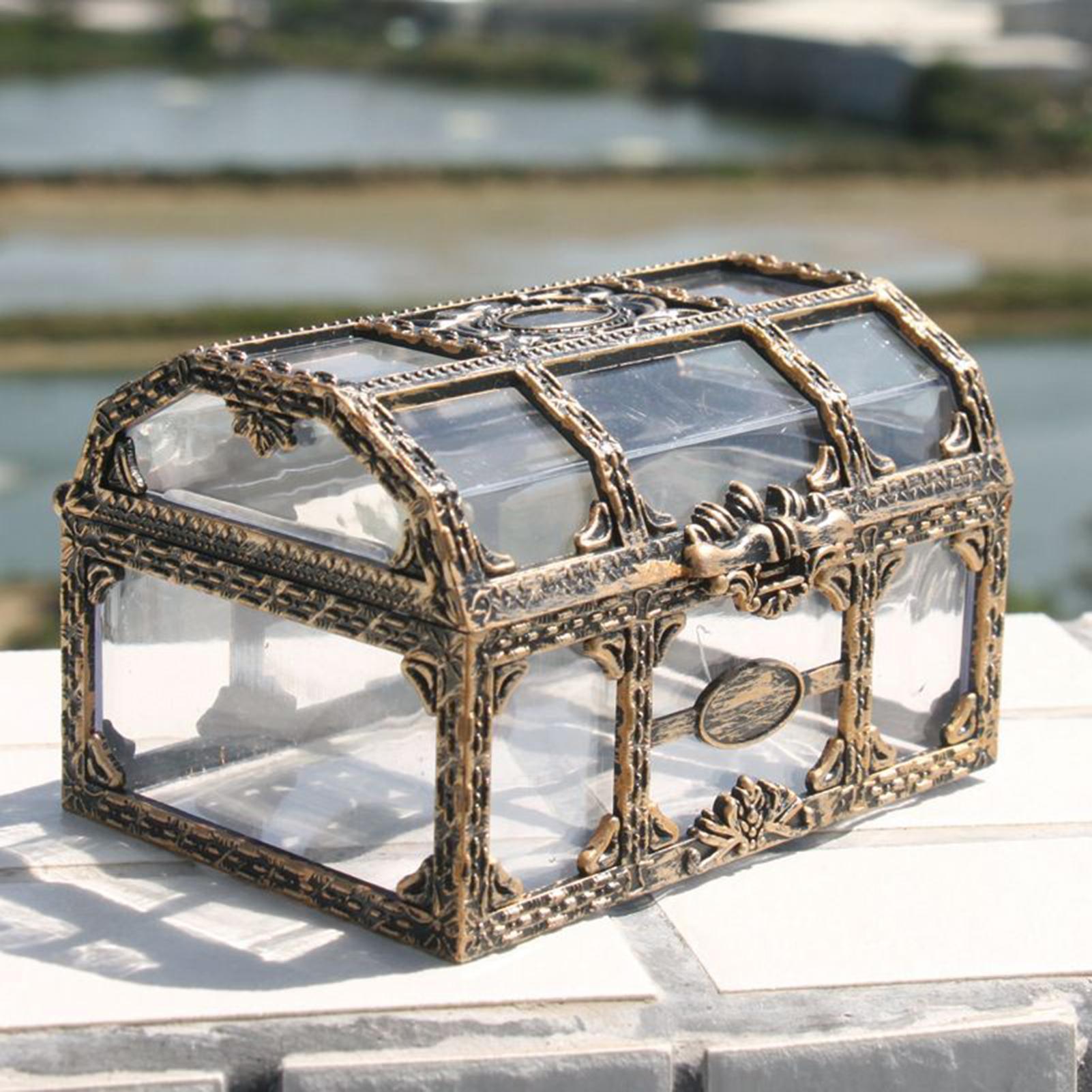 Kids Outdoor Easter Toys - Treasure Box Toys Small Portable Transparent