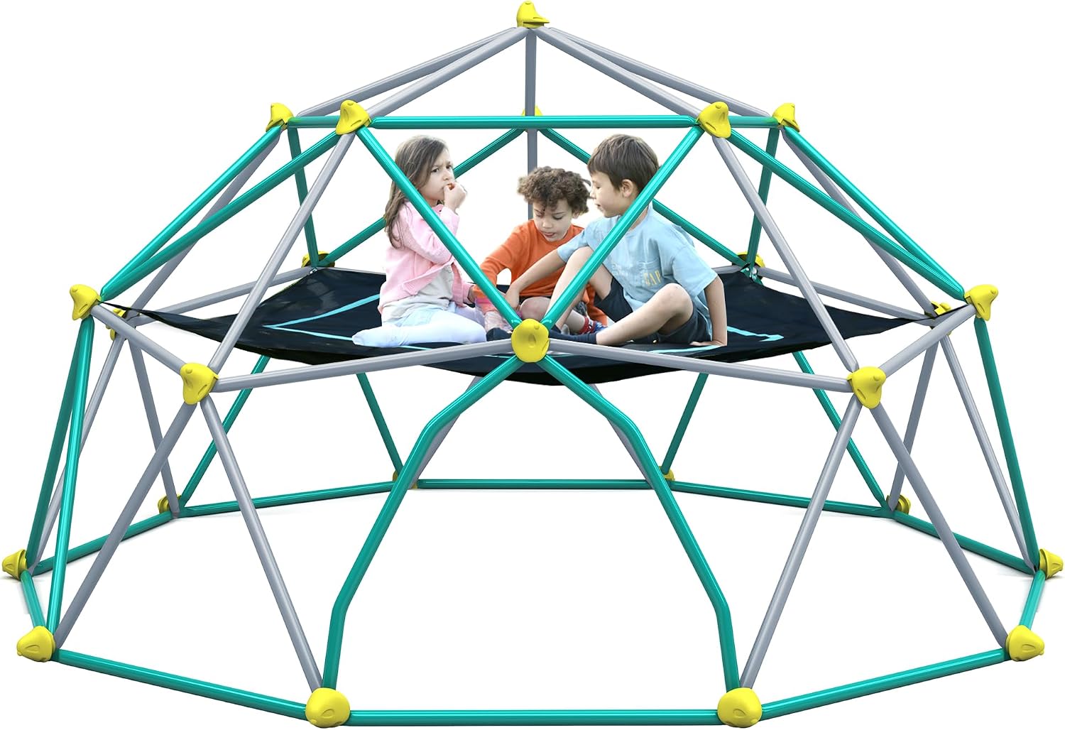 Kids Outdoor Climbing Dome - 13 FT Climbing Dome with Play