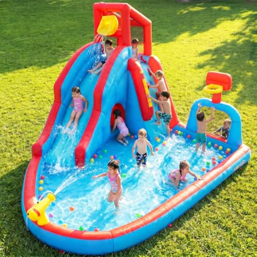 Backyard outdoor water slide i - Kids Outdoor Park ulasan dan harga