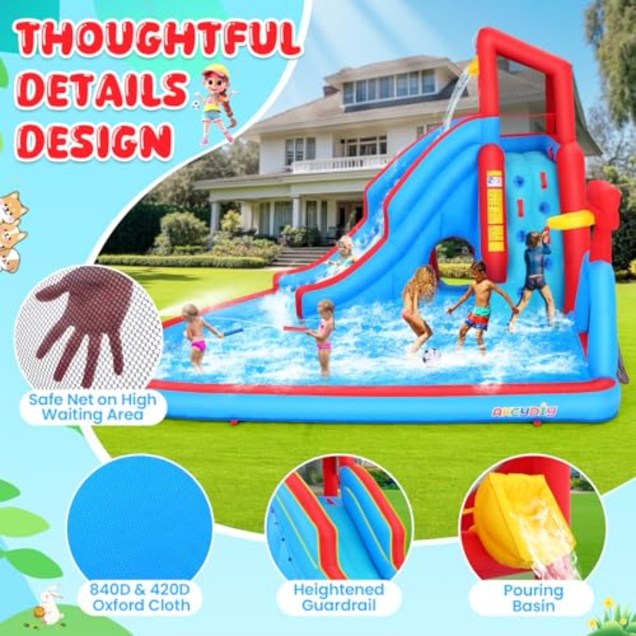 Backyard outdoor water slide i - Kids Outdoor Park ulasan dan harga