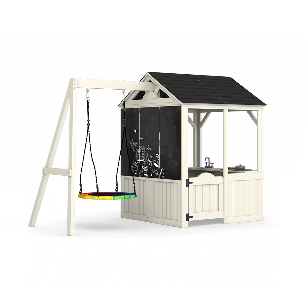 Garden Buildings Furniture Kid - Kids Outdoor Wooden Playhouse ulasan dan harga