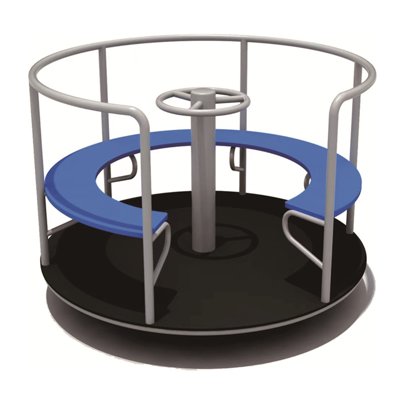 Outdoor Playground Wooden Caro - Kids Outdoor Merry Go Round ulasan dan harga
