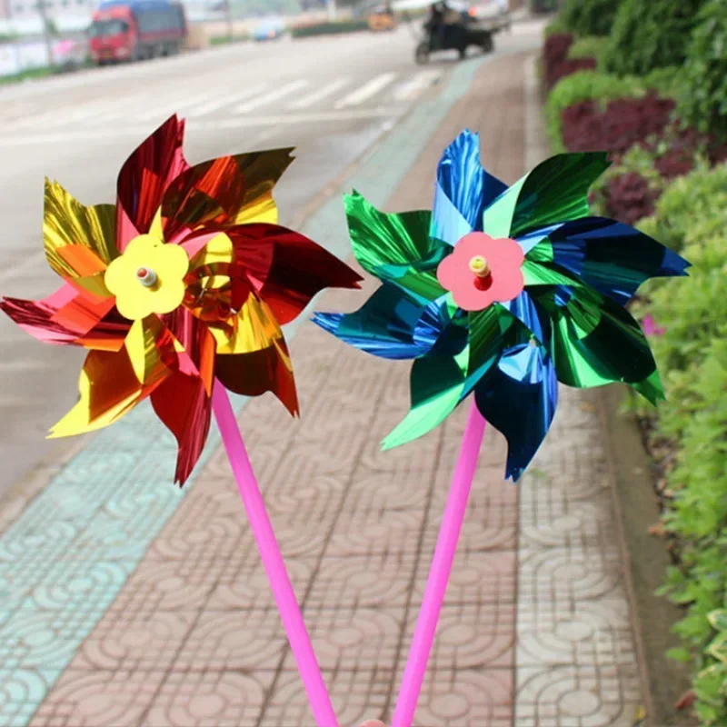 50Pcs Sequin Windmill Pinwheel - Outdoor Kids In An Indoor World ulasan dan harga