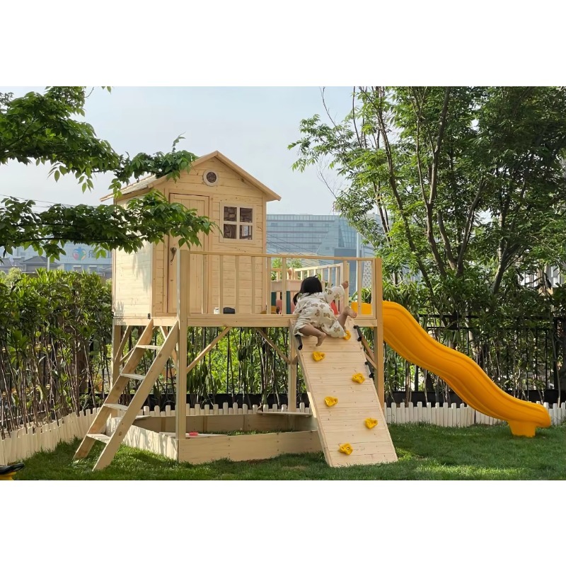Outdoor Wood Play House Toddle - Kids Outdoor Wooden Playhouse ulasan dan harga