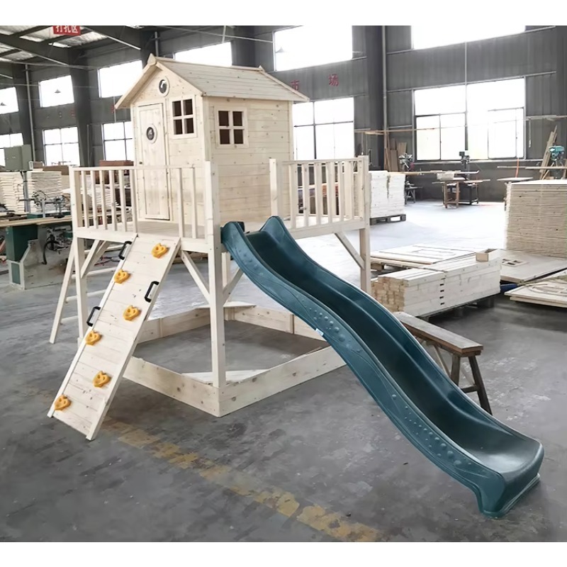 Outdoor Wood Play House Toddle - Kids Outdoor Wooden Playhouse ulasan dan harga