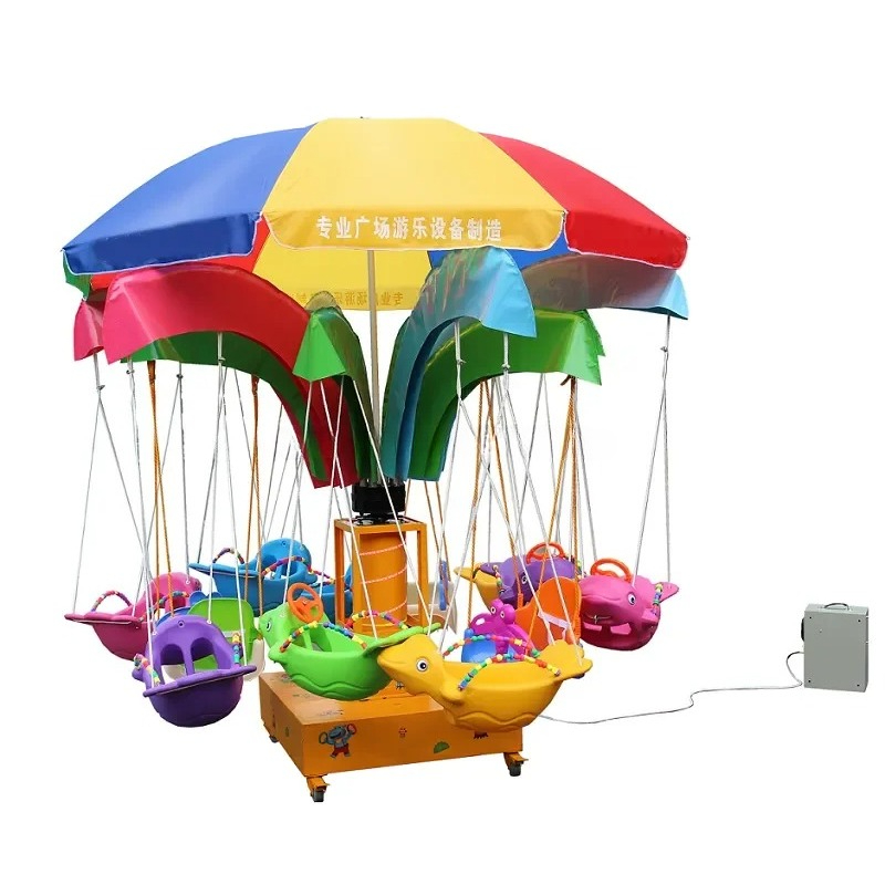 Hot Sale Amusement Park Ride H - Kids Outdoor Merry Go Round ulasan dan harga