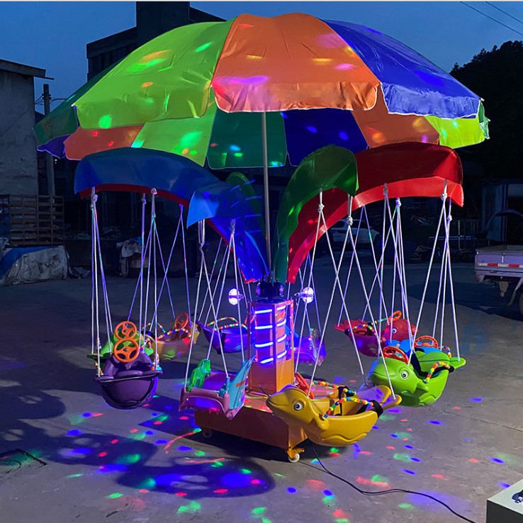 Hot Sale Amusement Park Ride H - Kids Outdoor Merry Go Round ulasan dan harga