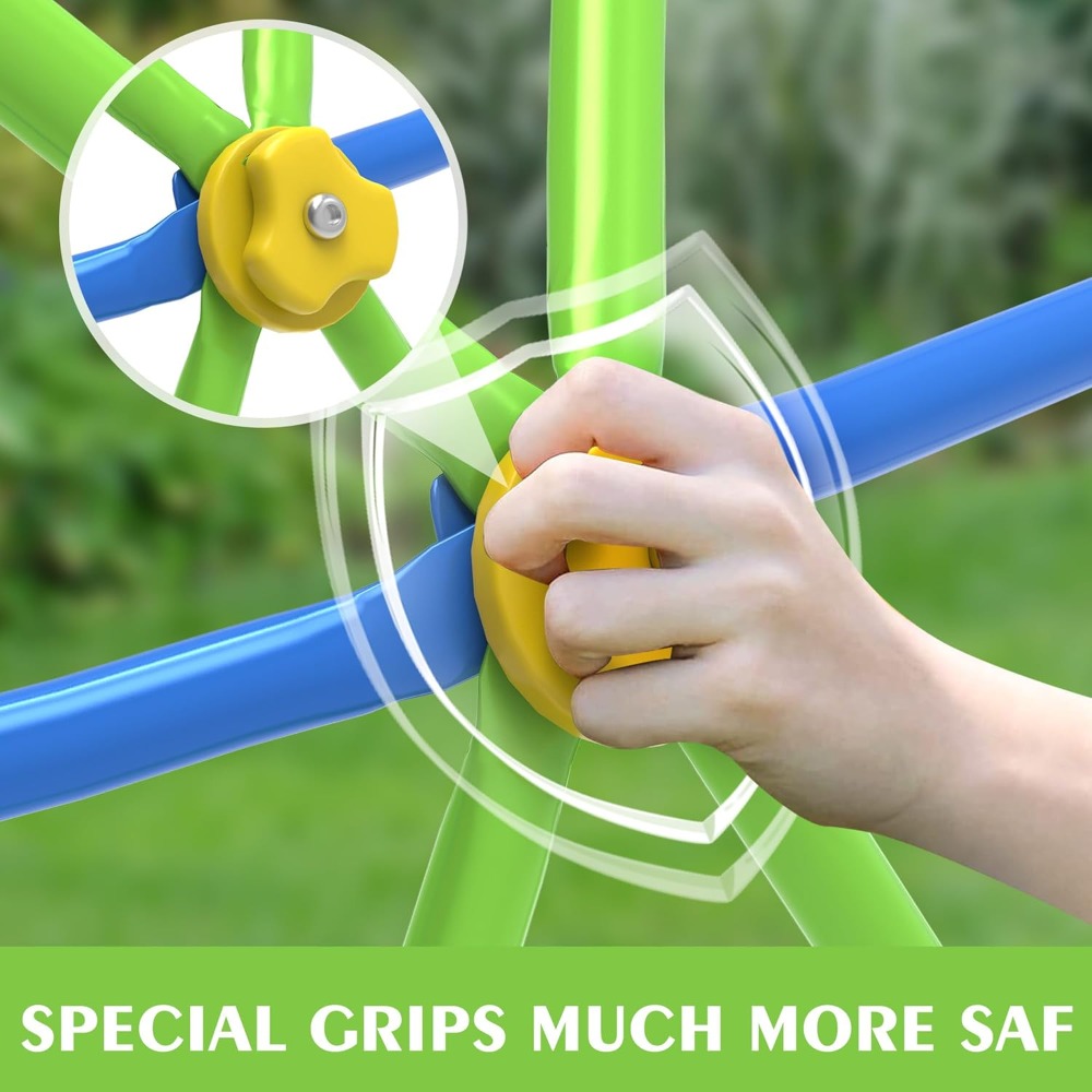 Anti-Rust Metal Gym 880LBS Cap - Kids Outdoor Climbing Dome ulasan dan harga