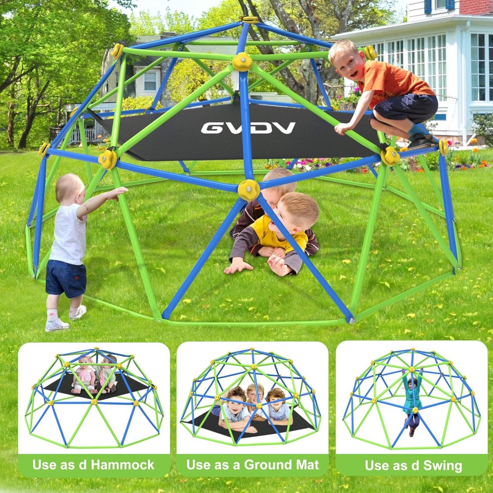 Anti-Rust Metal Gym 880LBS Cap - Kids Outdoor Climbing Dome ulasan dan harga