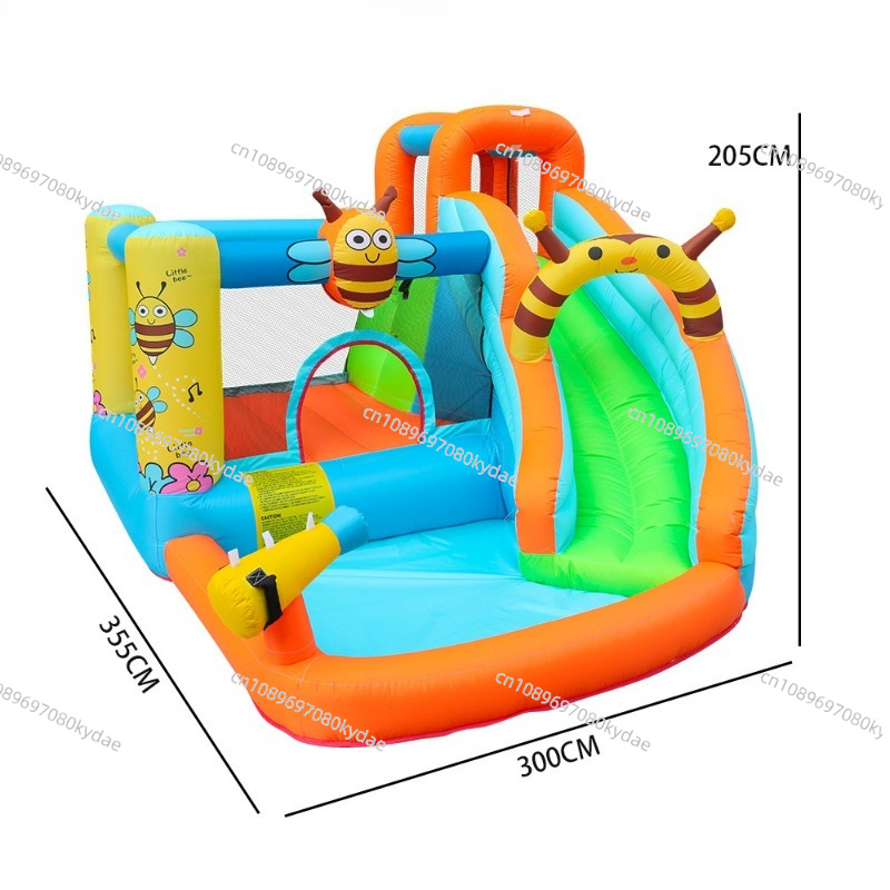 Inflatable Bounce Castle Water - Kids Indoor Outdoor Trampoline ulasan dan harga