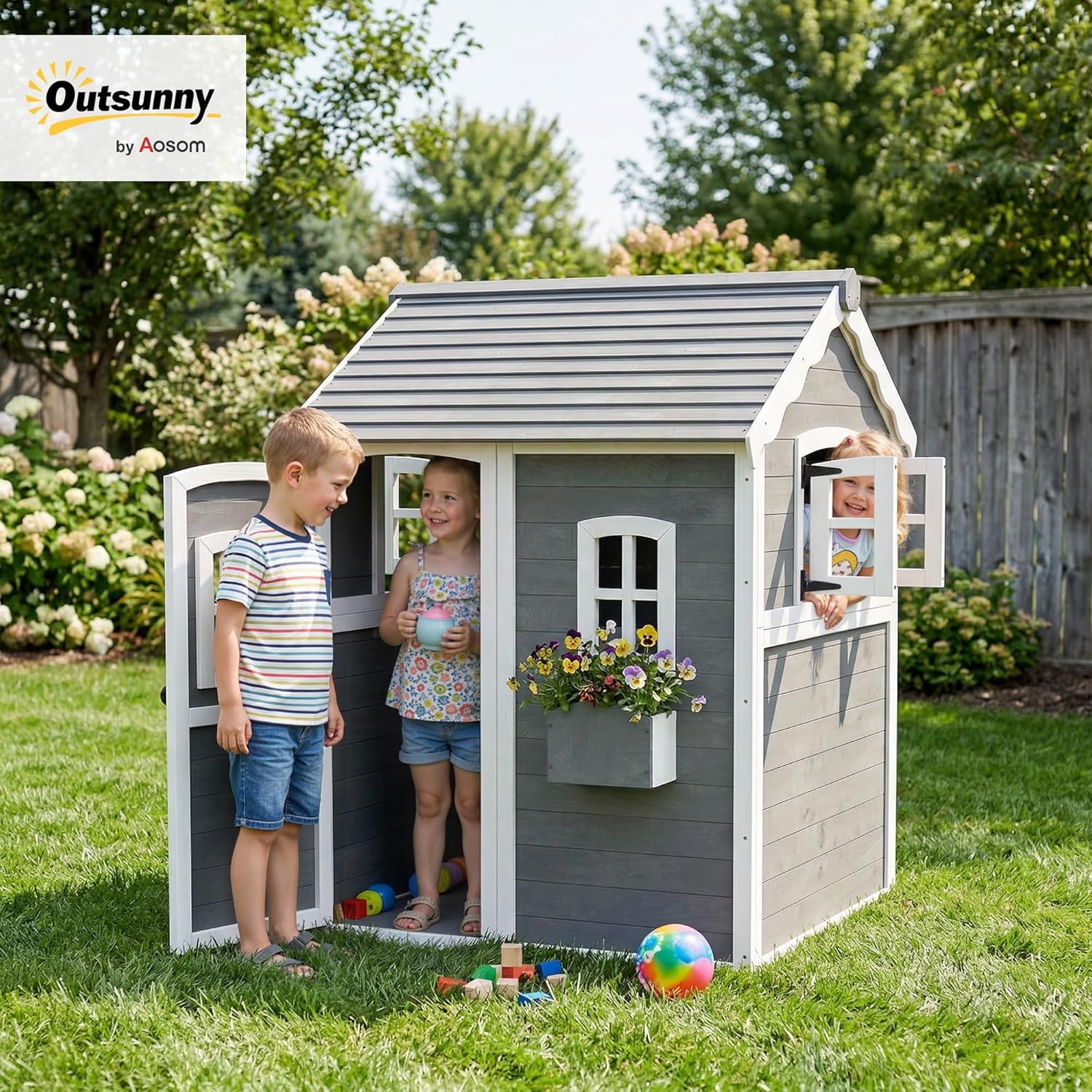 #Wooden Outdoor Playhouse with - Kids Outdoor Wooden Playhouse ulasan dan harga
