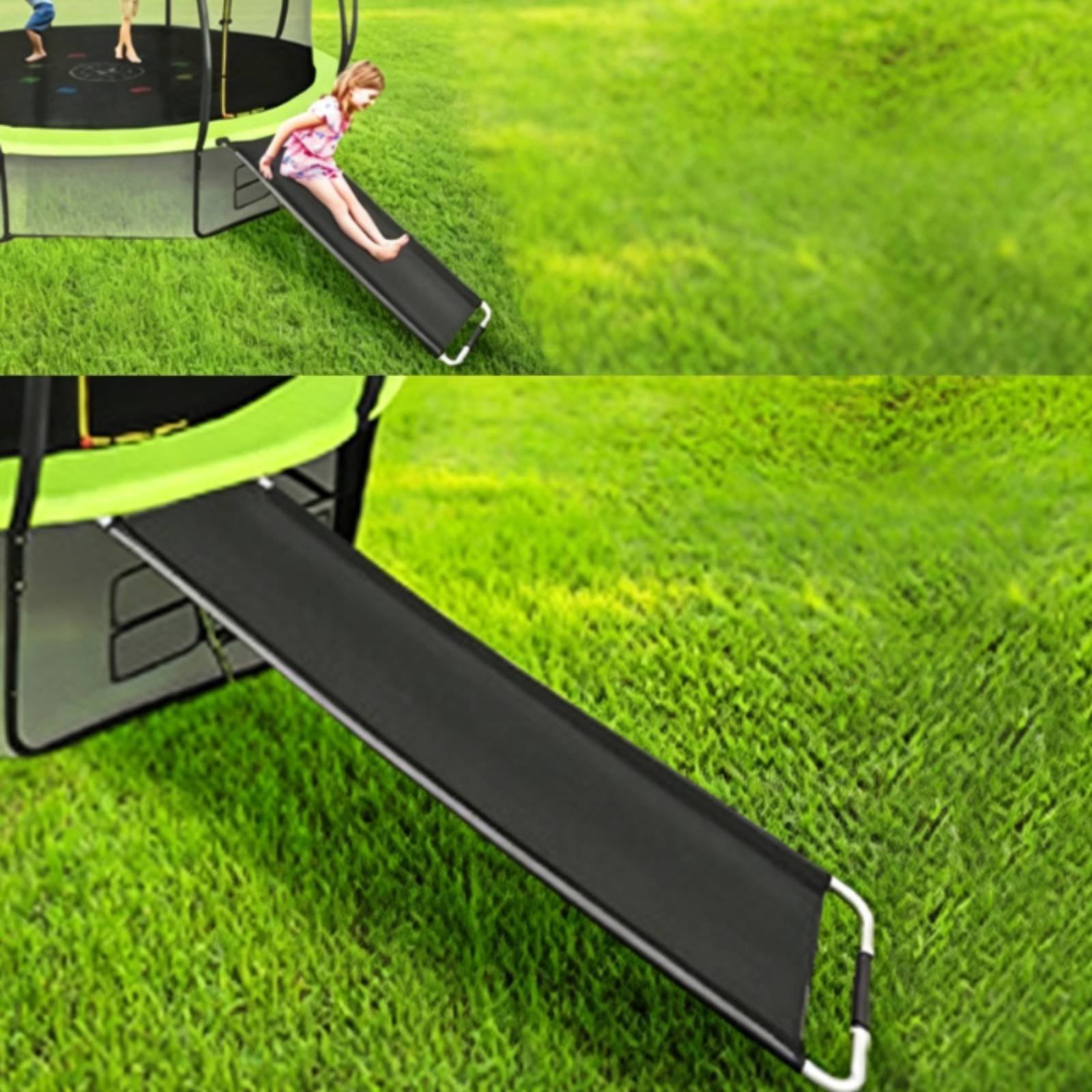 Kids Trampoline with Slide Ind - Kids Indoor Outdoor Trampoline ulasan dan harga