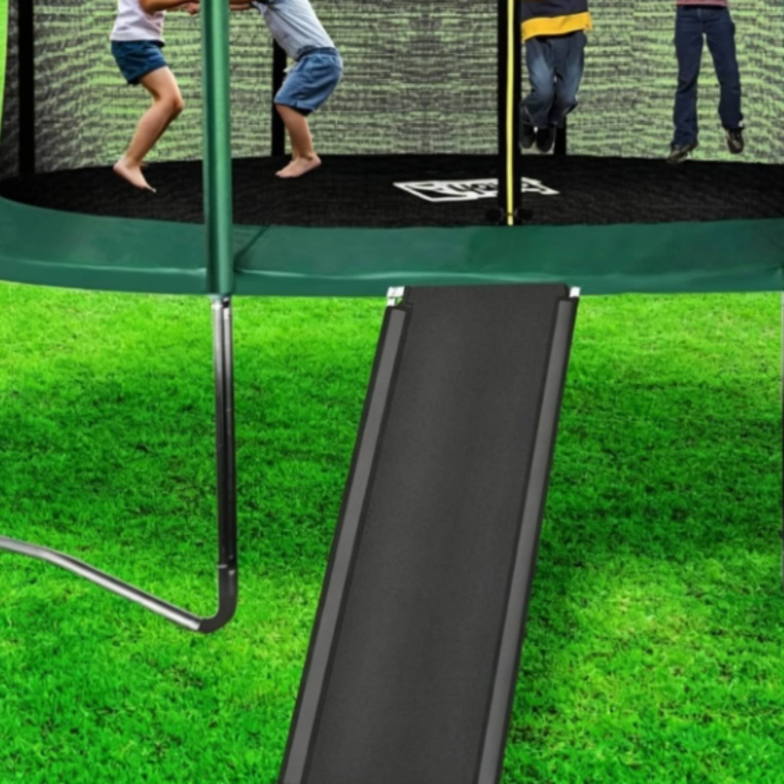 Kids Trampoline with Slide Ind - Kids Indoor Outdoor Trampoline ulasan dan harga