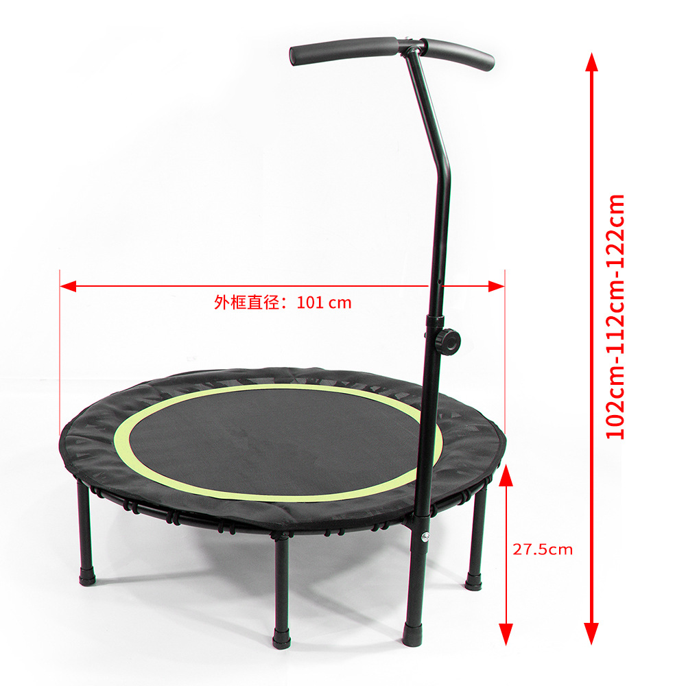 40 Inch Silent Rebounder Tramp - Kids Indoor Outdoor Trampoline ulasan dan harga