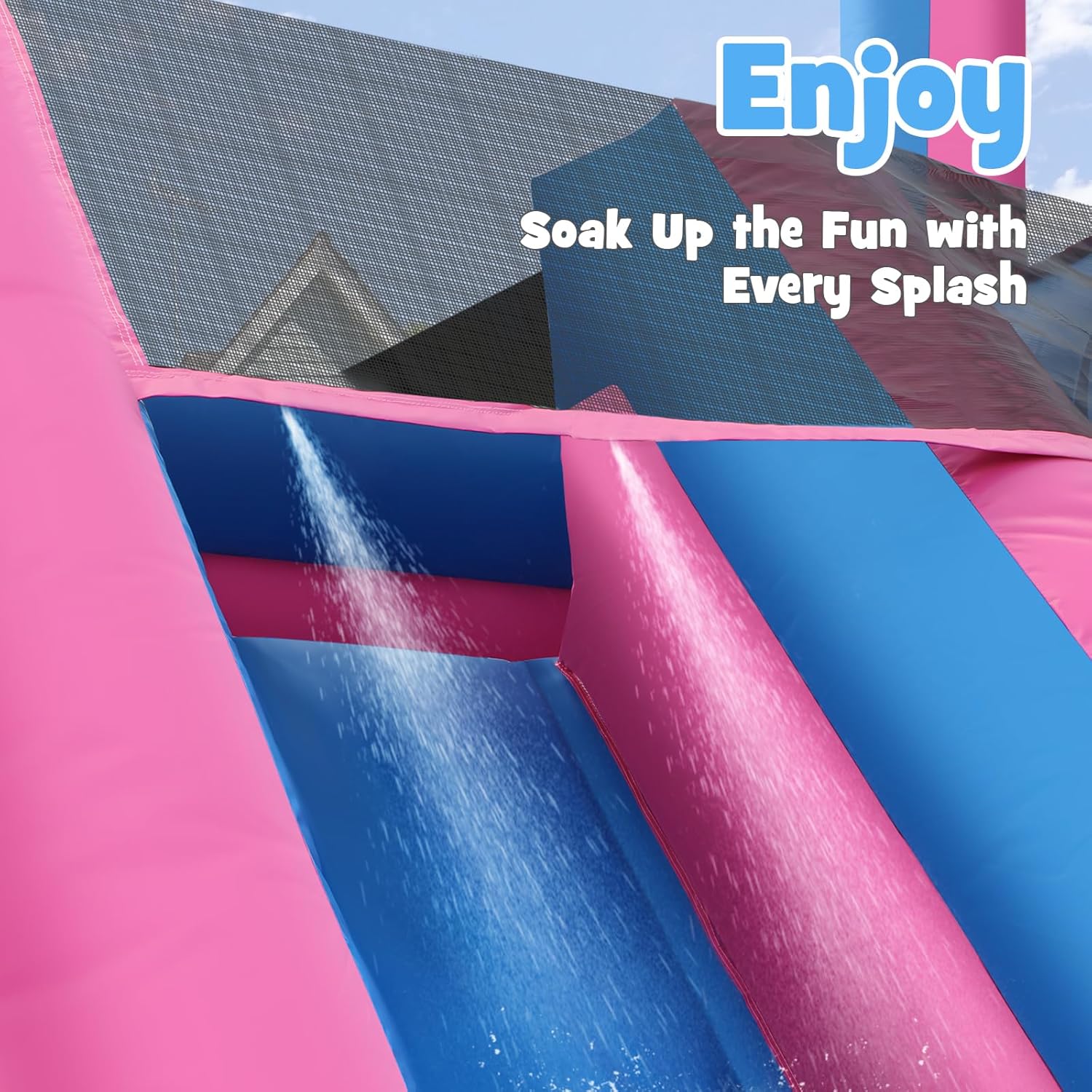26.2 FT Heavy Duty Inflatable  - Kids Outdoor Park ulasan dan harga