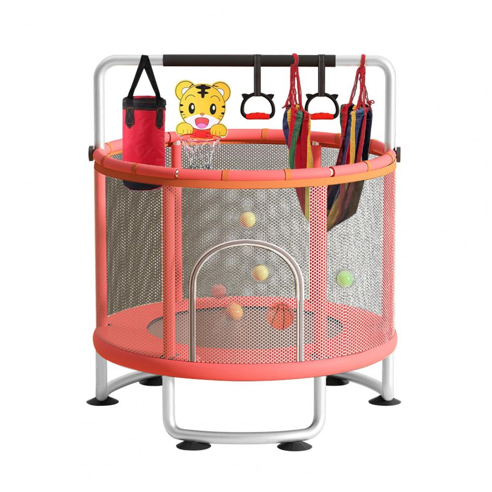 Kids Trampoline, Adjustable Ba - Kids Indoor Outdoor Trampoline ulasan dan harga