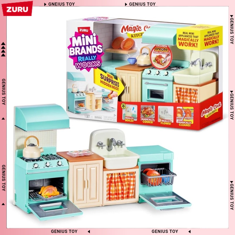 Zuru Mini Brands Magic Cook Ki - Kids Outdoor Kitchen Set ulasan dan harga