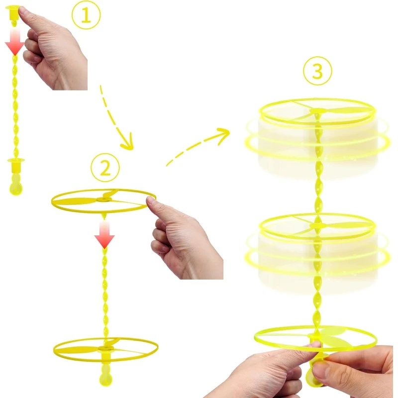 40pcs Flying Disc Toy Twisty H - Kids Outdoor Easter Toys ulasan dan harga