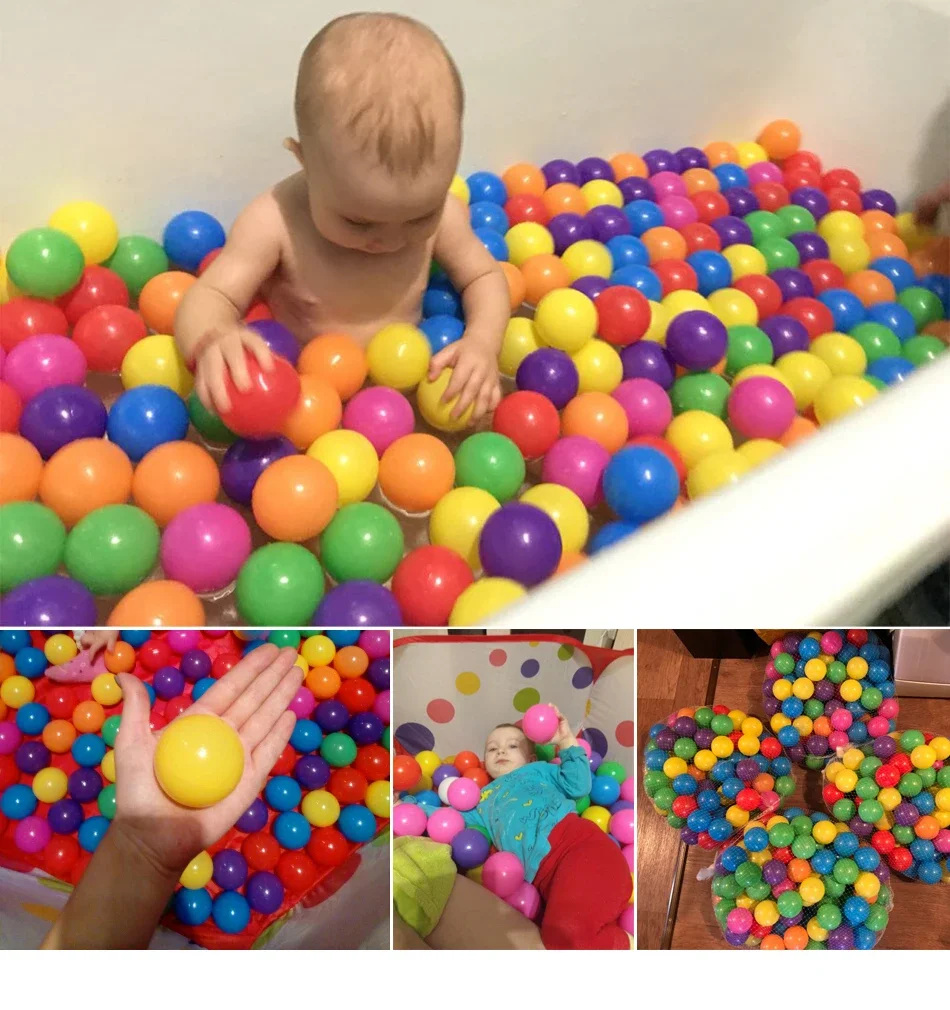 Eco-Friendly Colorful Ball Sof - Outdoor Kids In An Indoor World ulasan dan harga