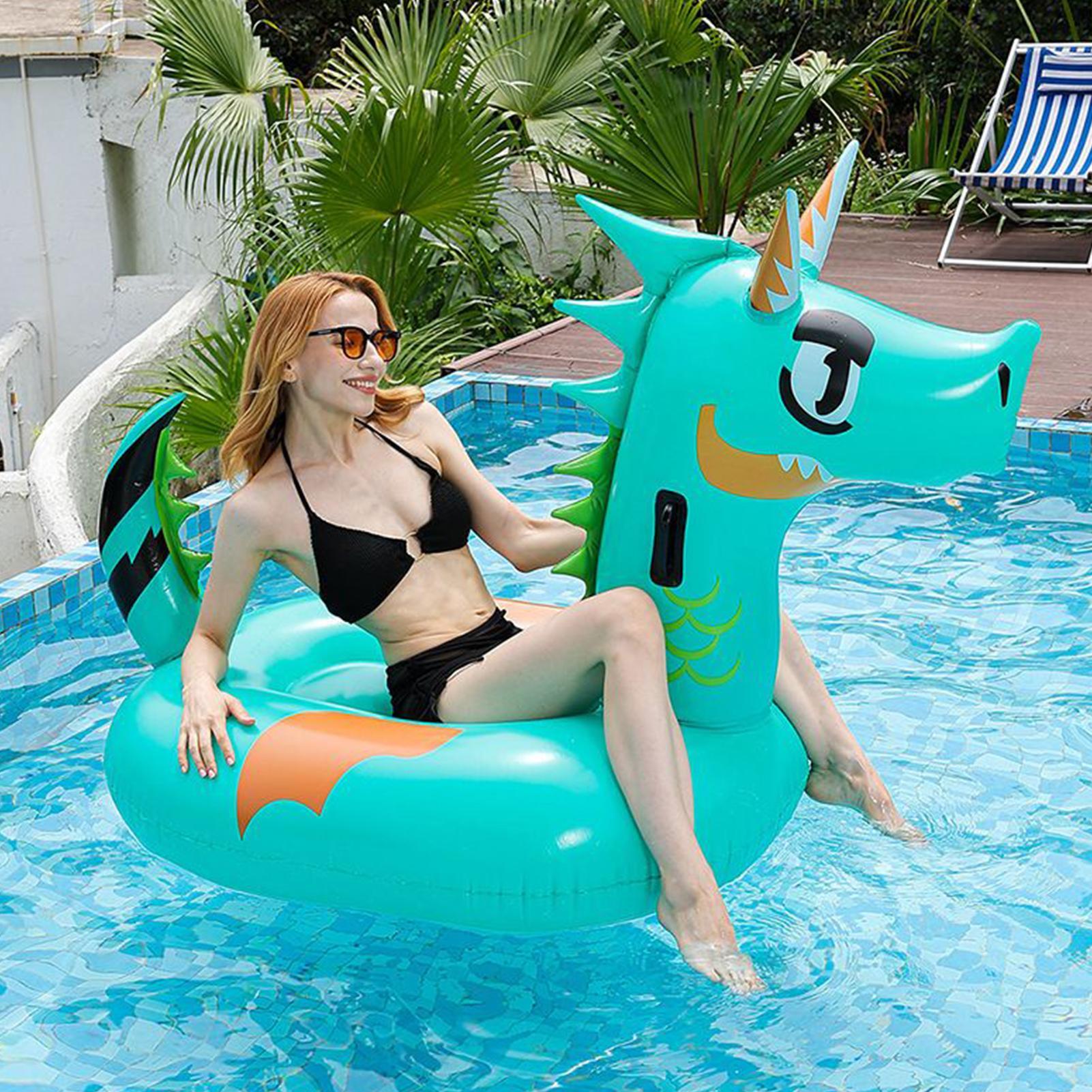 Pool Floats Adult Dragon Infla - Kids Outdoor Loungers ulasan dan harga