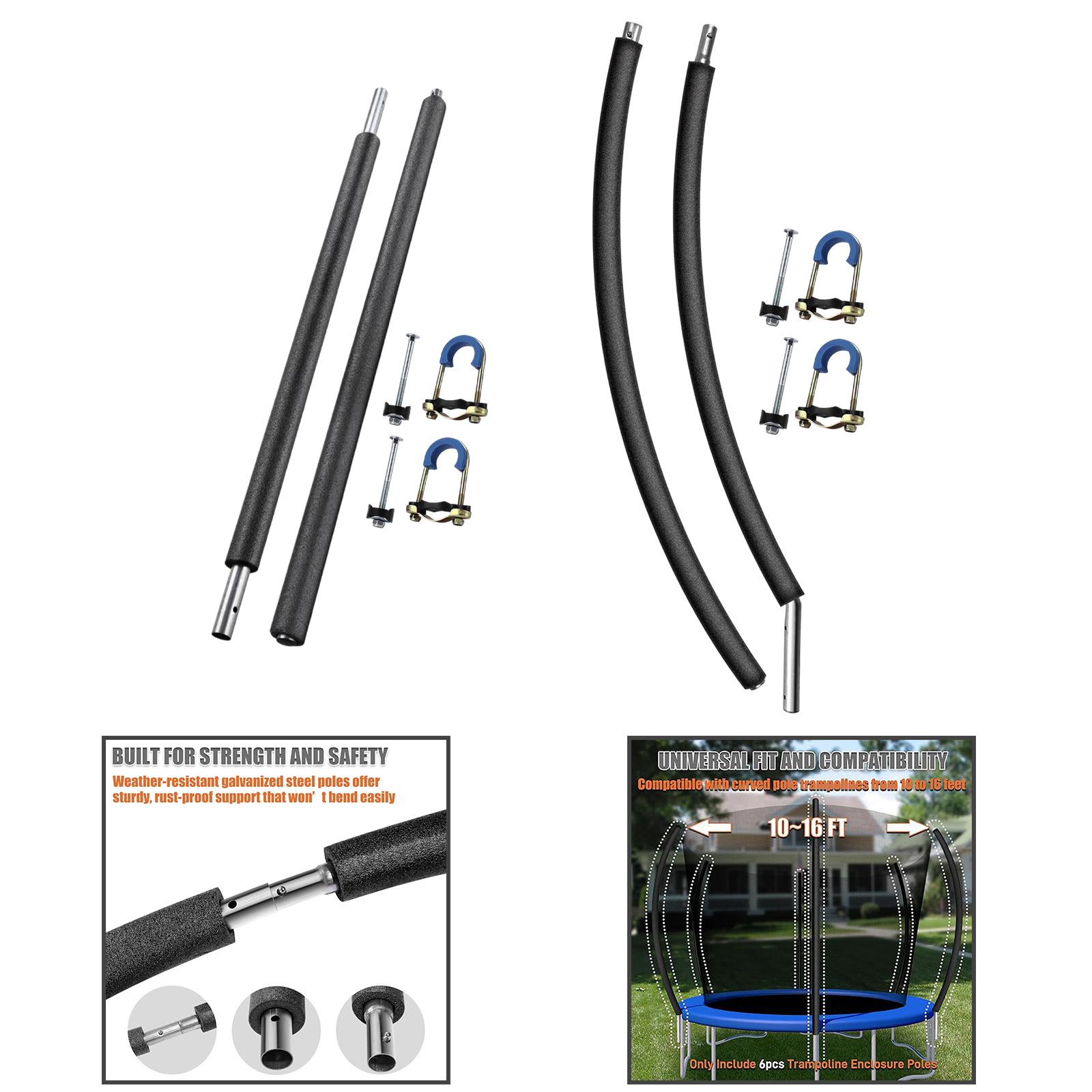Two Section Trampoline Poles w - Kids Indoor Outdoor Trampoline ulasan dan harga