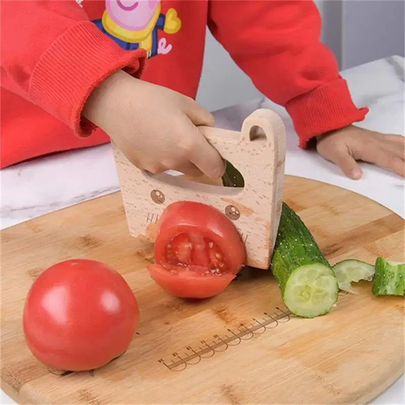 Wooden Kids Knife for Cooking  - Kids Outdoor Kitchen Set ulasan dan harga
