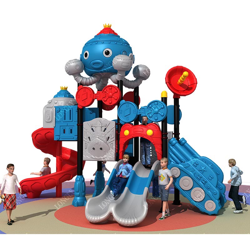 China Factory Kids Plastic Sli - Kids Outdoor Park ulasan dan harga