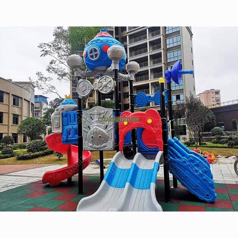 China Factory Kids Plastic Sli - Kids Outdoor Park ulasan dan harga