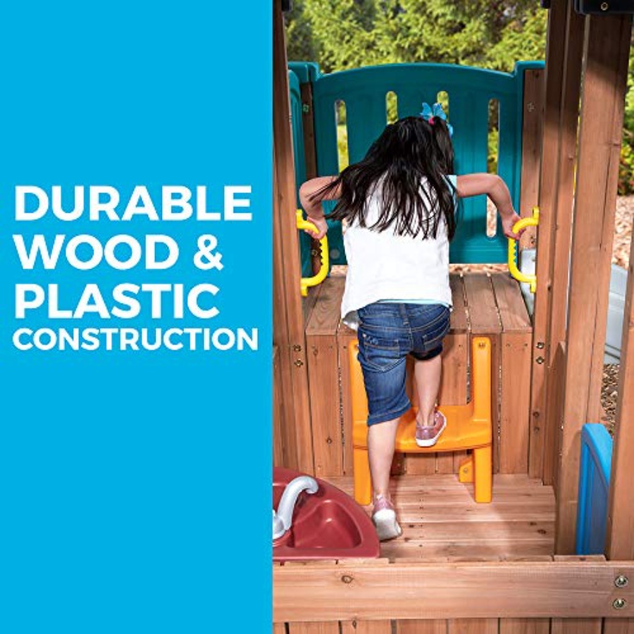 Woodland Adventure Playhouse & - Kids Outdoor Wooden Playhouse ulasan dan harga