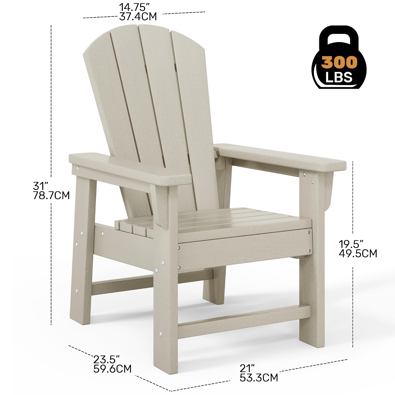 Kids Outdoor Chair Set of 2, T - Kids Outdoor Loungers ulasan dan harga