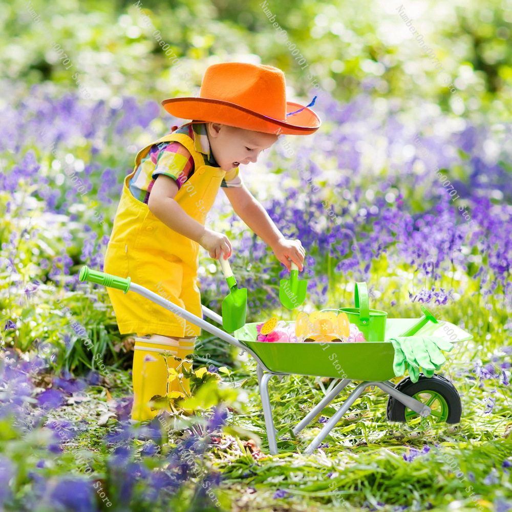 Kids Outdoor Wheelbarrow, Gree - Outdoor Toys For Kids ulasan dan harga