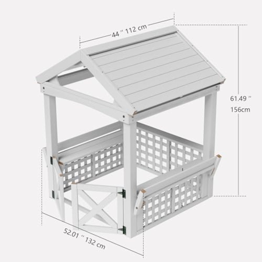 Outdoor Wooden Playhouse For K - Kids Outdoor Wooden Playhouse ulasan dan harga