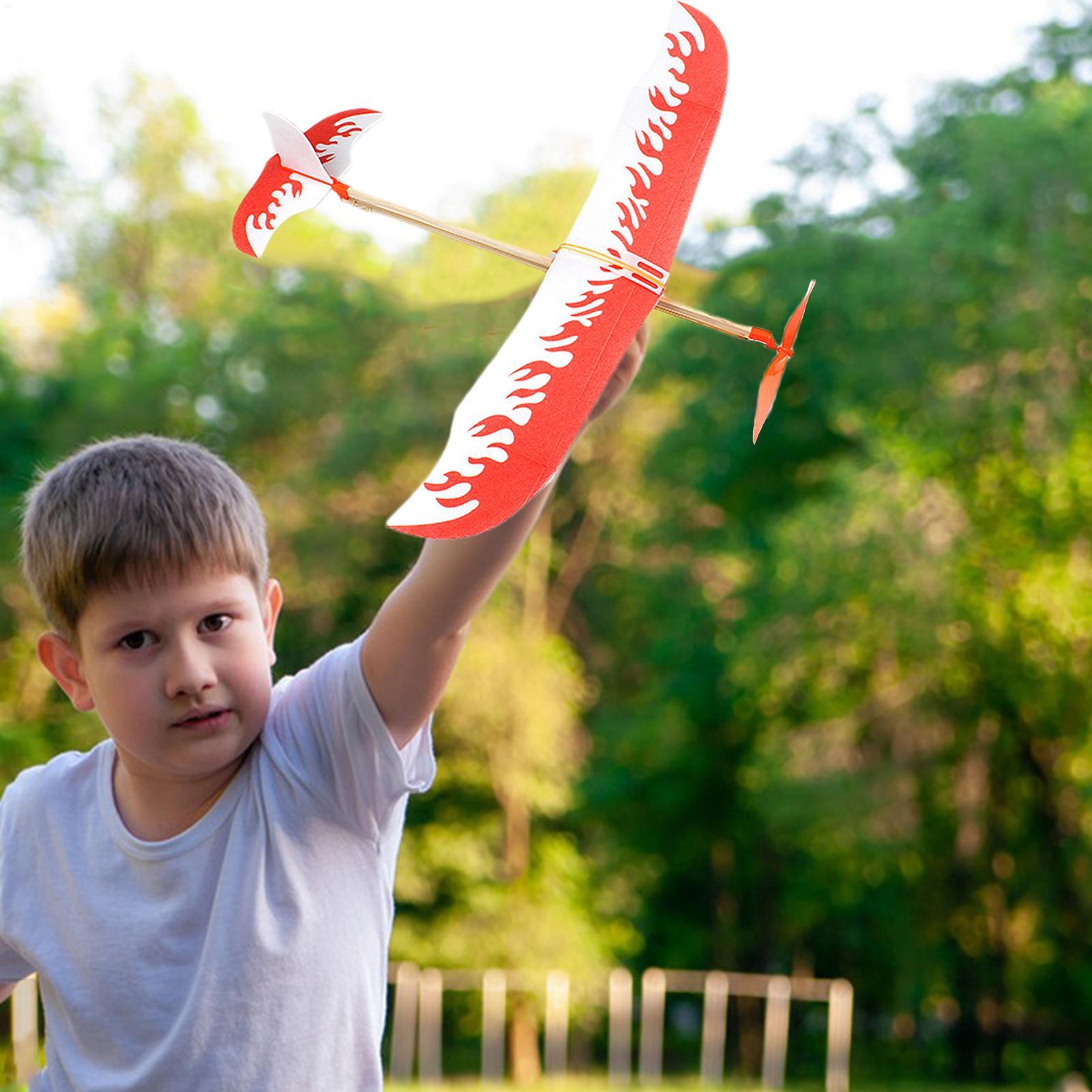 Rubber Band Airplanes Powered  - Kids Outdoor Park ulasan dan harga