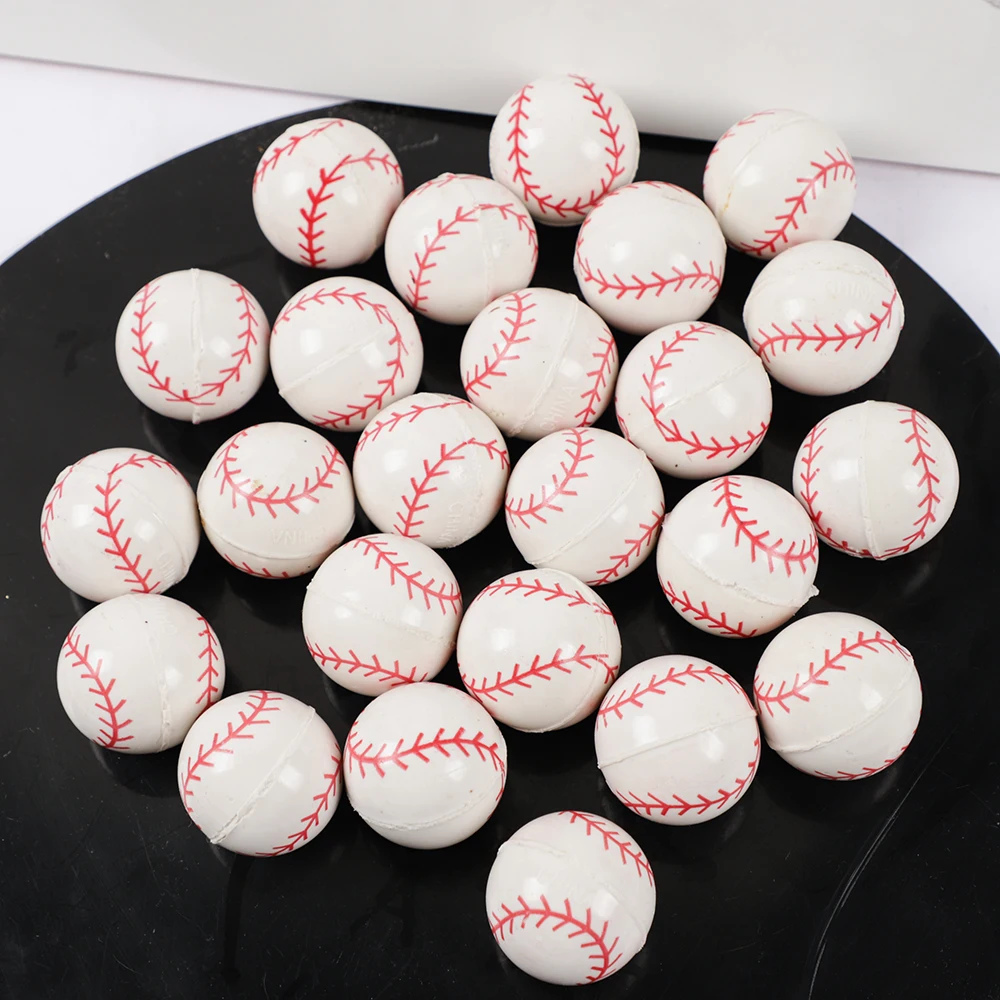 10Pcs 29mm Baseball Bouncy Bal - Kids Outdoor Easter Toys ulasan dan harga