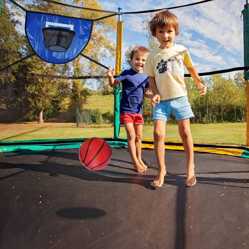 Trampoline Basketball Hoop Kit - Kids Indoor Outdoor Trampoline ulasan dan harga