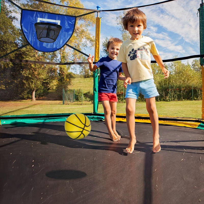 Trampoline Basketball Hoop Kit - Kids Indoor Outdoor Trampoline ulasan dan harga