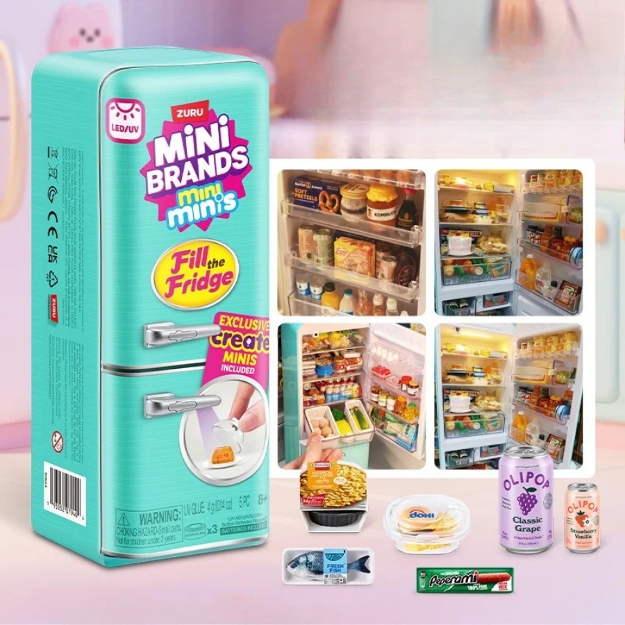 ZURU 5 Surprise Mini Fridge Ba - Kids Outdoor Kitchen Set ulasan dan harga