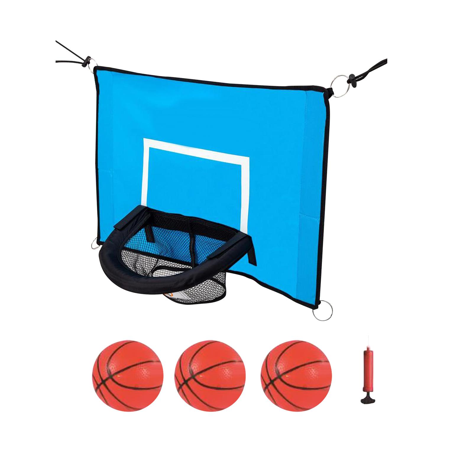 Trampoline Basketball Hoop PVC - Kids Indoor Outdoor Trampoline ulasan dan harga