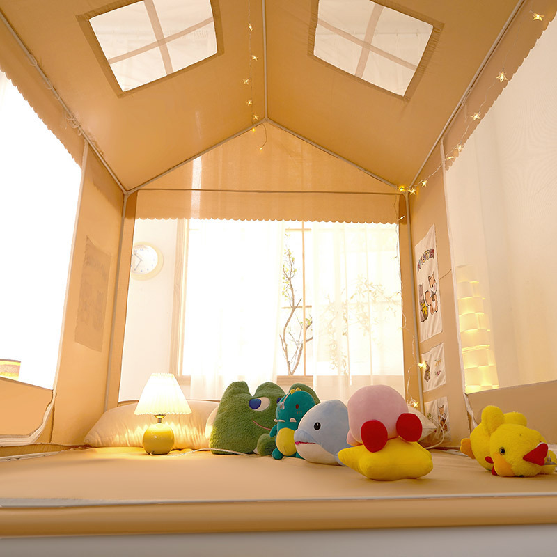 Cartoon House A-Class Anti-Bac - Kids Outdoor Yurt ulasan dan harga