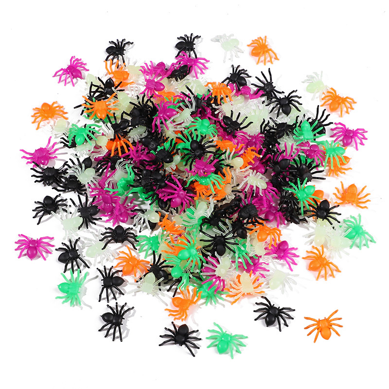 50-200Pcs Halloween Mini Spide - Outdoor Kids In An Indoor World ulasan dan harga